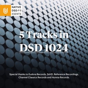 5 Tracks in DSD 1024